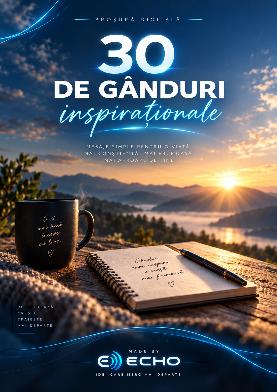 30 de gânduri inspiraționale