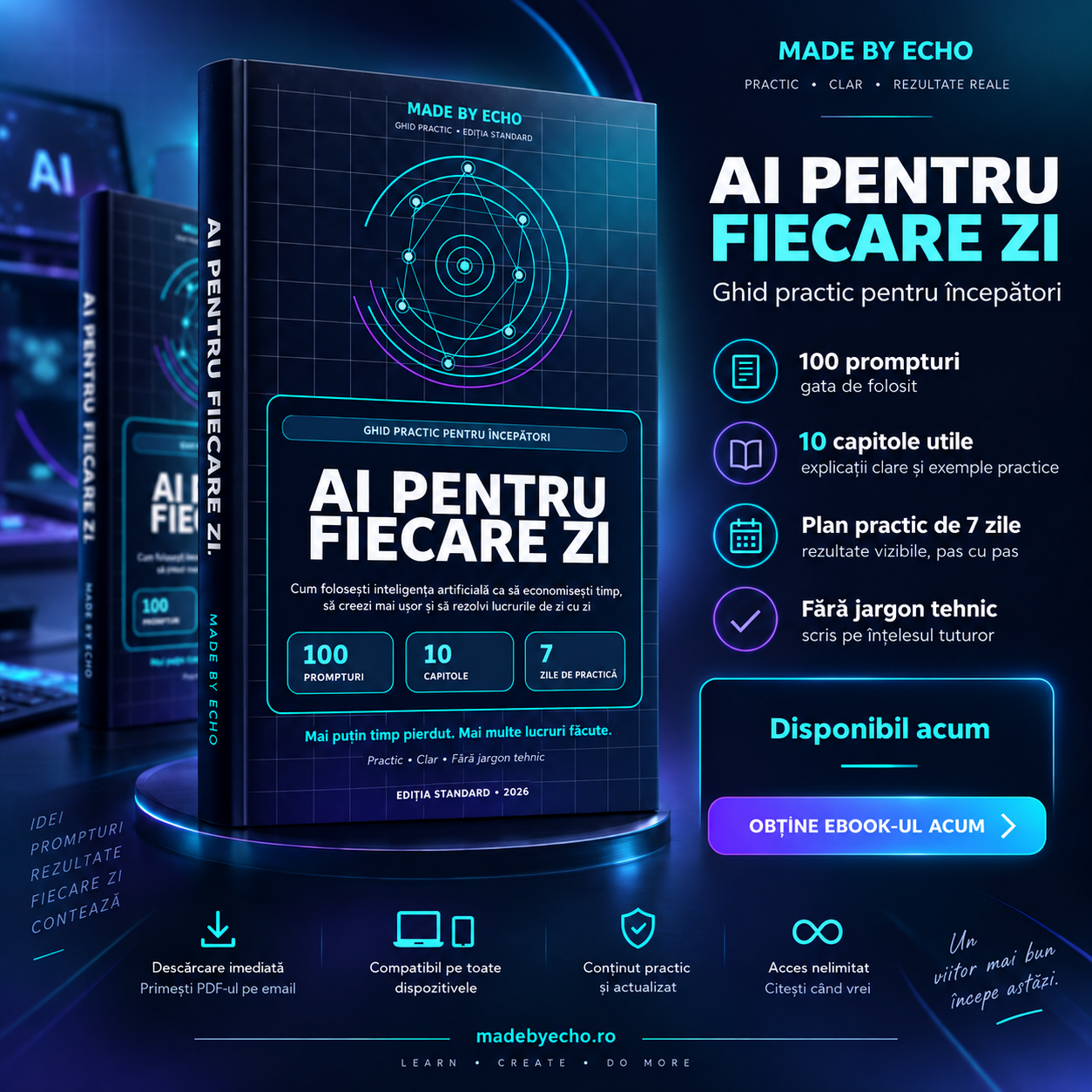 AI pentru fiecare zi – Ghid practic pentru începători